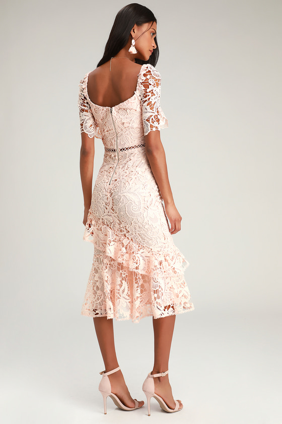blush pink dresses