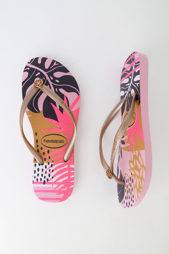 havaianas slim leaves