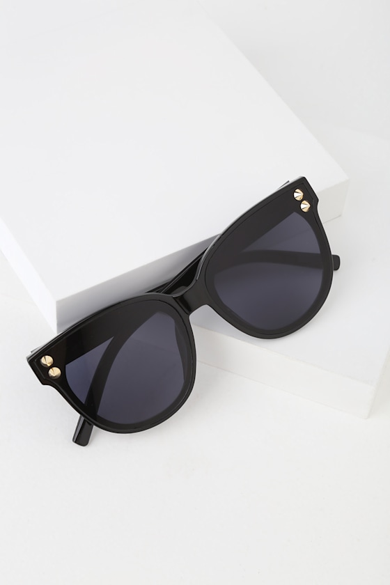 Stassi Black Studded Sunglasses 3
