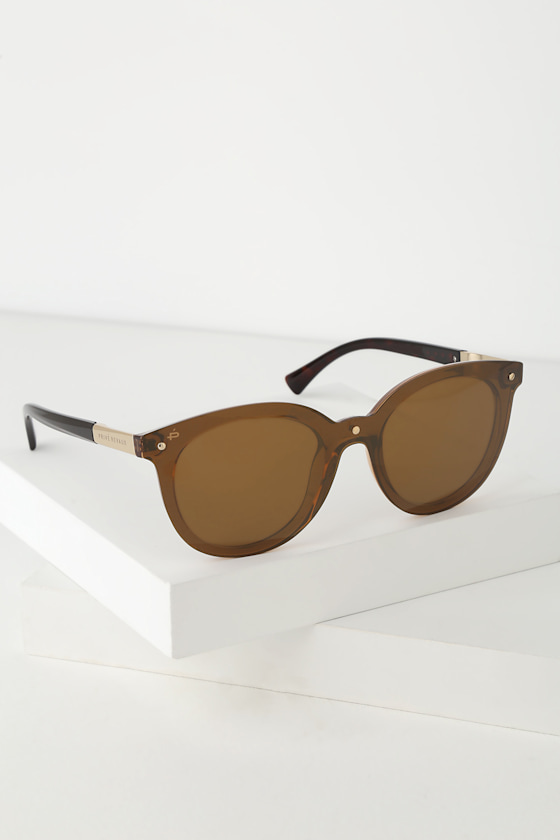 The Casablanca Brown Transparent Sunglasses 1