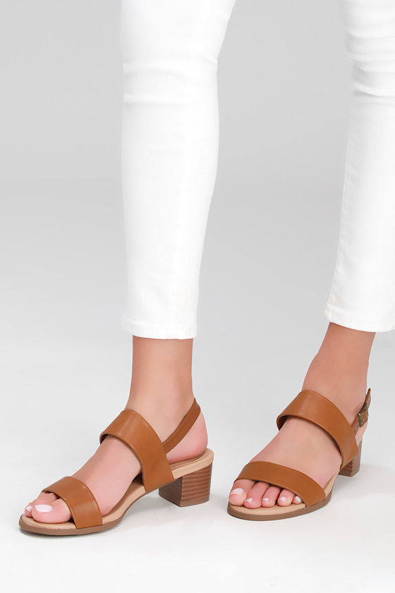 Tulum Trek Tan Heeled Sandals 2