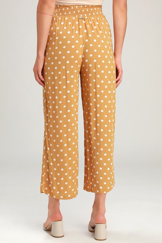 colorful polka dot pants