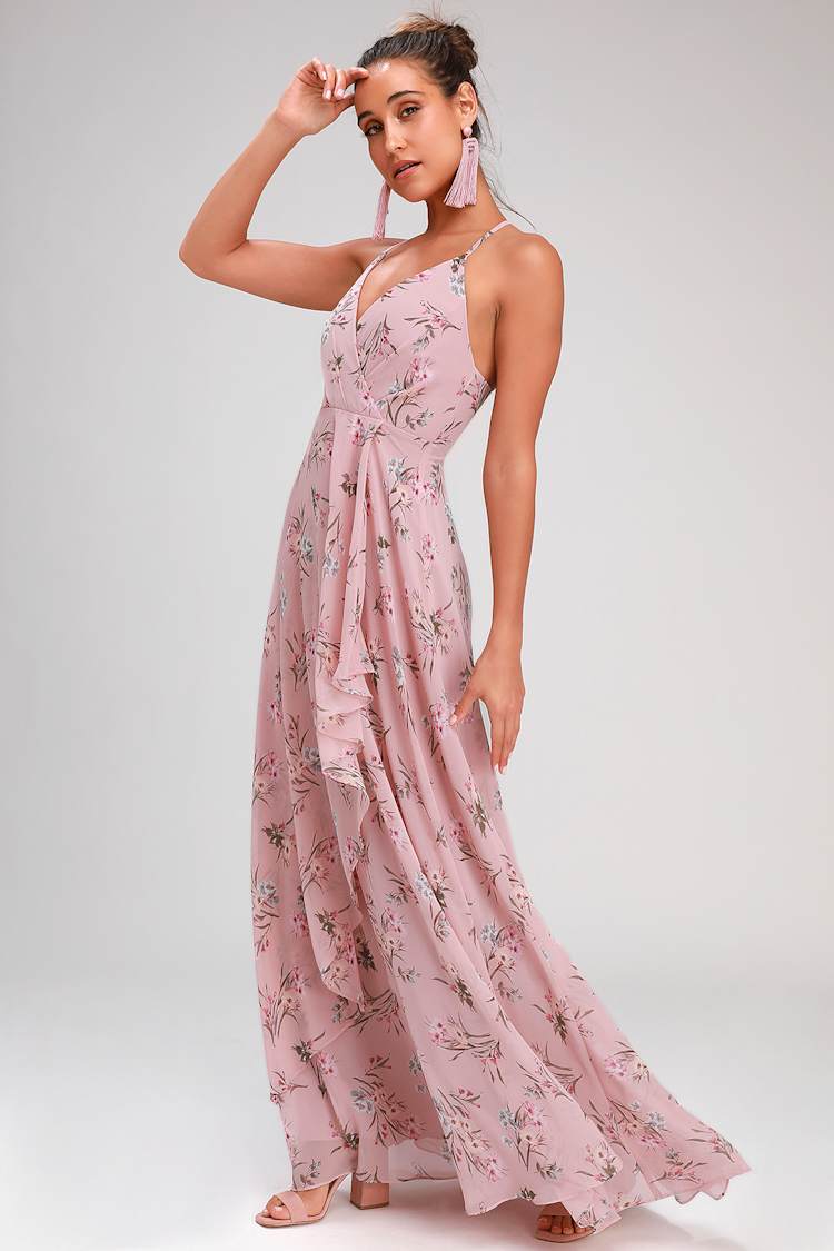 chinese dress ladies Buy Navy Maxi Dress main image 1