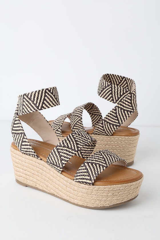 report platform sandals