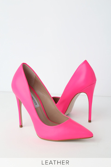 Daisie Pumps Steve Madden Daisie Neon Pink Daisie Pink Neon