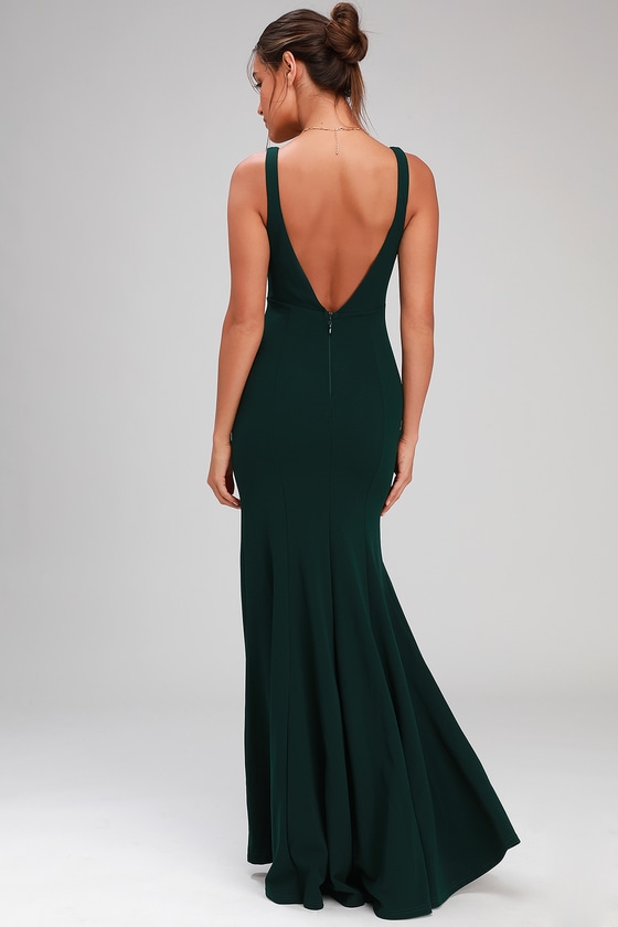 Lovely Maxi Dress - Emerald Green Maxi Dress - Mermaid Dress
