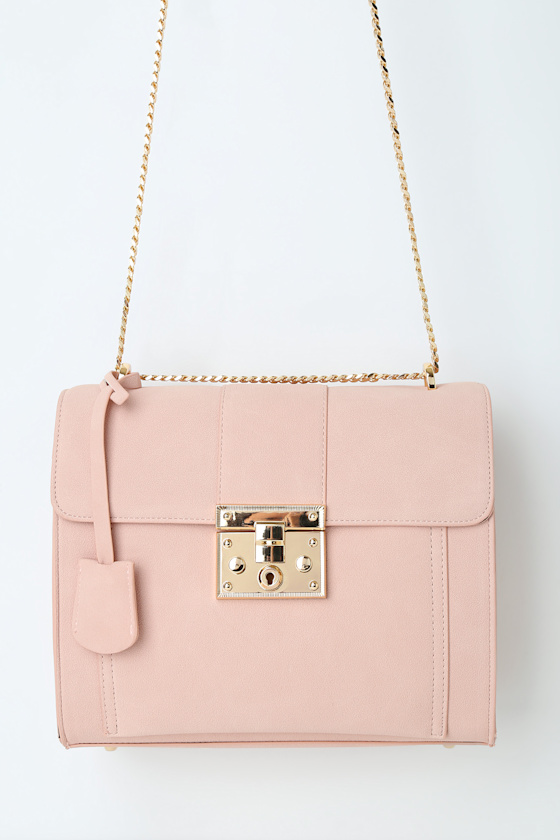 Chic Blush Pink Purse Pink Handbag Vegan Suede Handbag Lulus