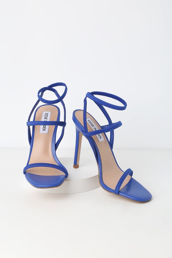 blue heels steve madden