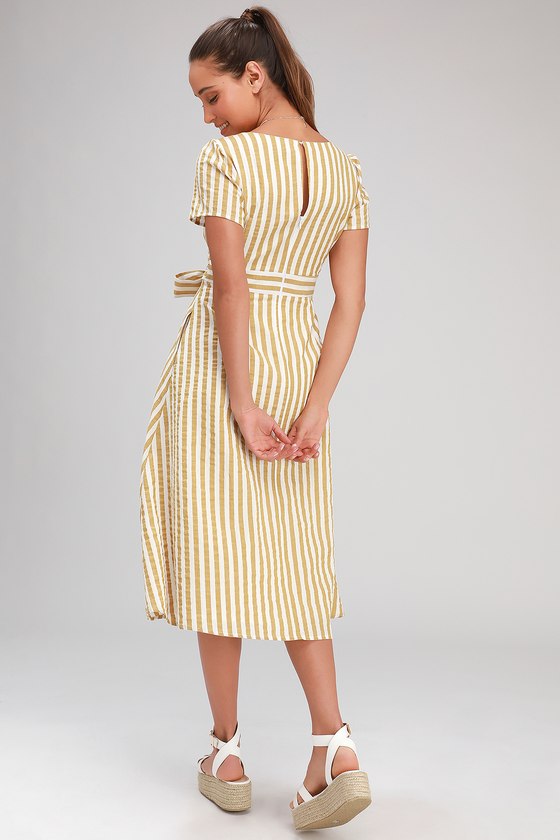 gold long sleeve dress