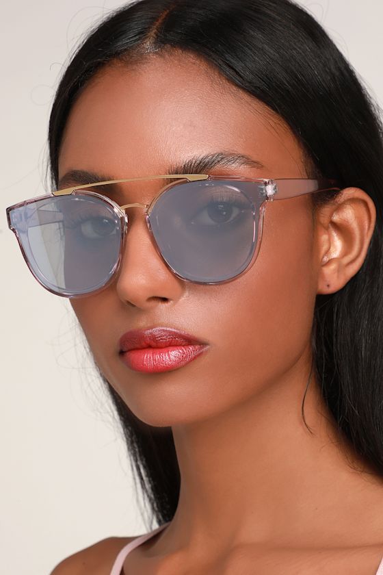 Cute Lavender Sunglasses Brow Bar Sunglasses Sunglasses Lulus