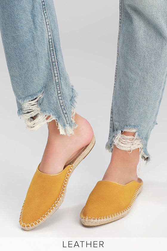 espadrille mules