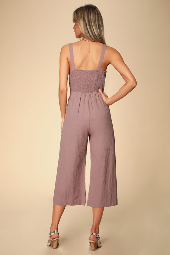 lulus purple jumpsuit