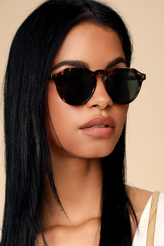 Cute Tortoise Sunglasses Tortoise Sunnies Round Sunglasses Lulus