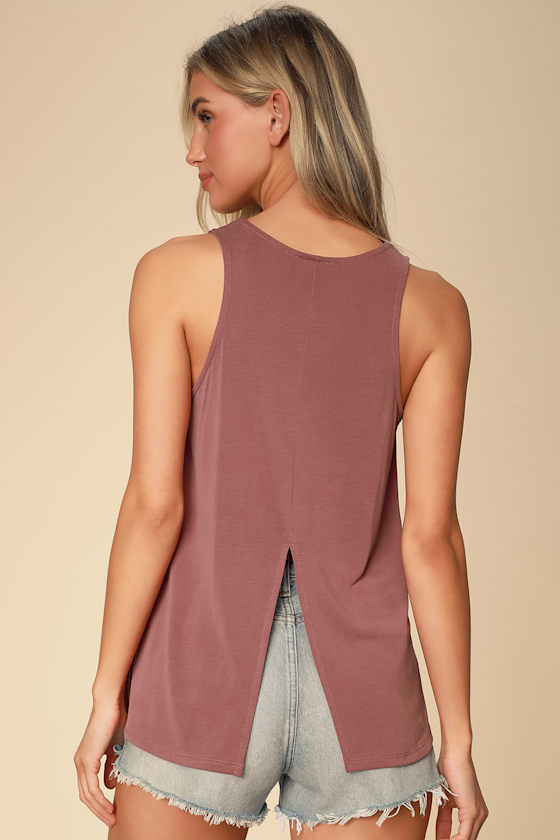 Rosella Marsala Tank Top 5