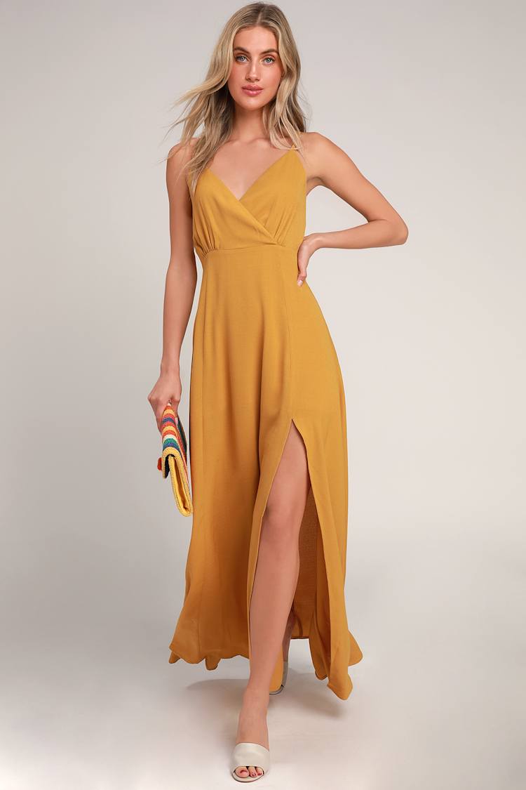 mustard yellow semi formal dress Mustard Yellow Formal Dresses