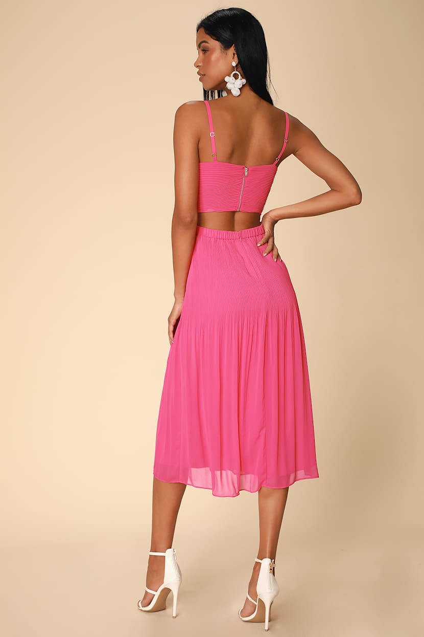 ali and jay pleated dress Ali Jay | Lily Pond Dress | M