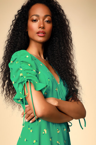 midnight green forest green hair