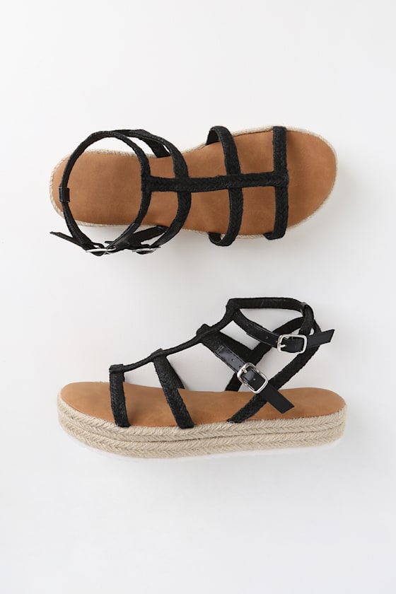 espadrille gladiator sandals