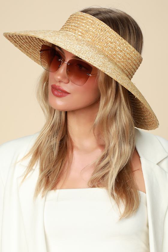 Sea More Natural Straw Visor 1