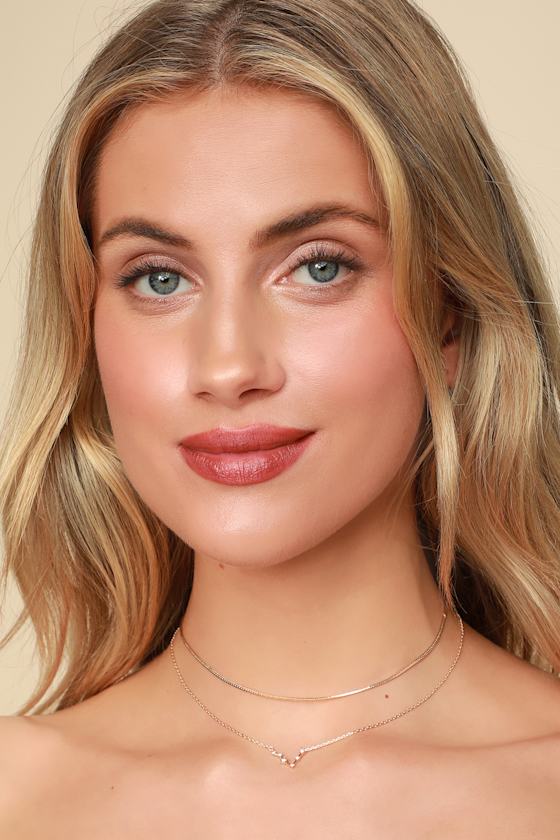 In the Stars Gold Pisces Layered Constellation Necklace 1