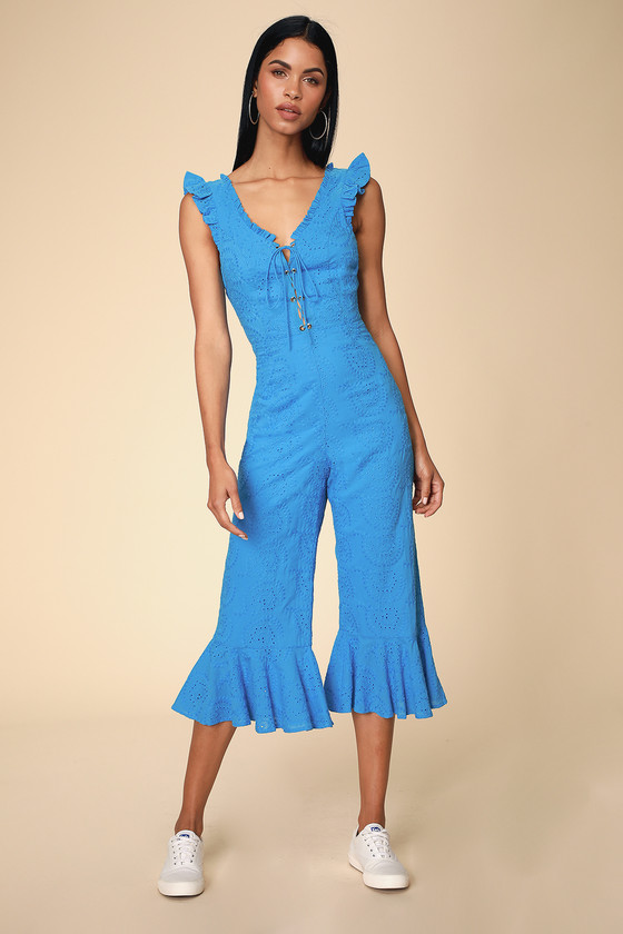 eyelet jumpsuit