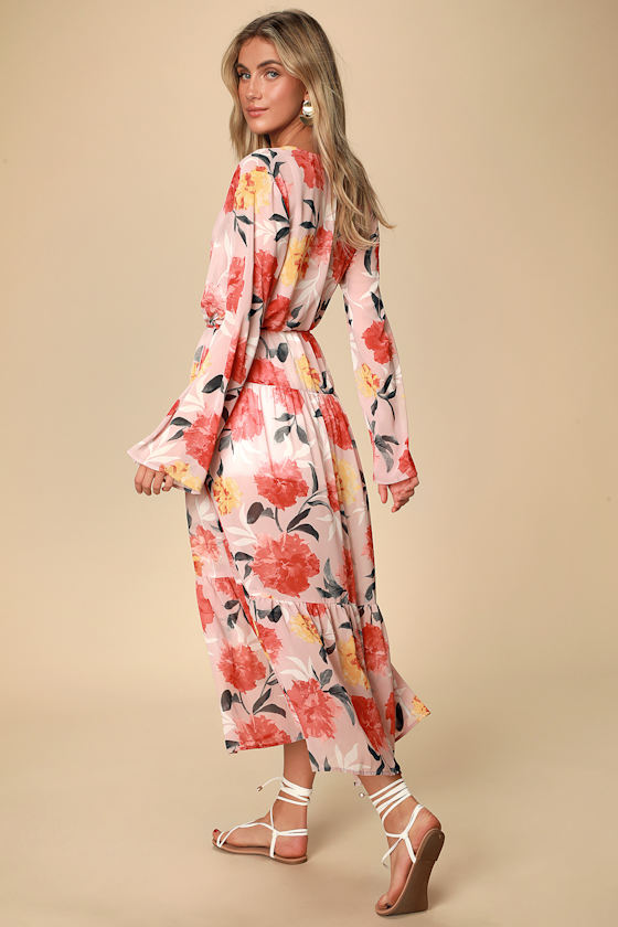 Lovely Blush Pink Kimono - Sheer Swim 