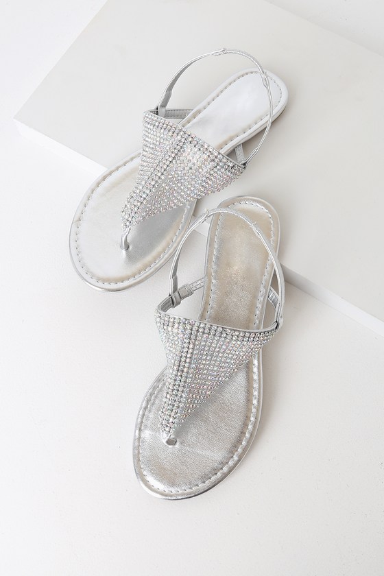 pretty sparkly sandals
