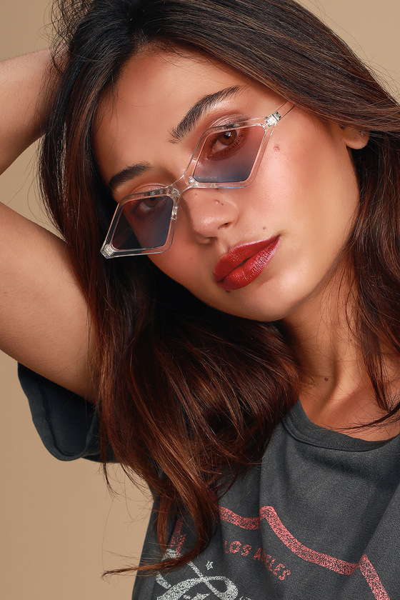 Best Friend Clear Diamond Sunglasses