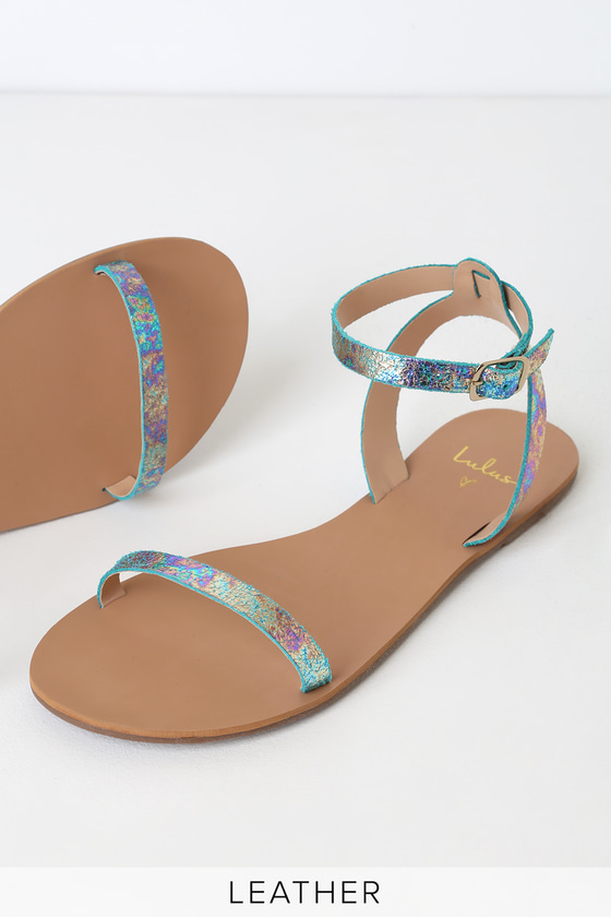 hologram sandals