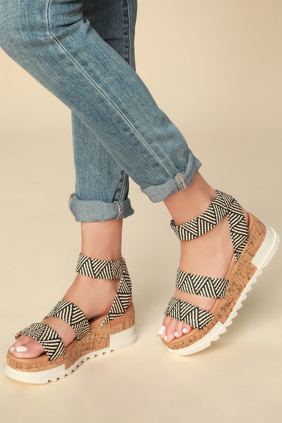 bandi platform wedge sandal