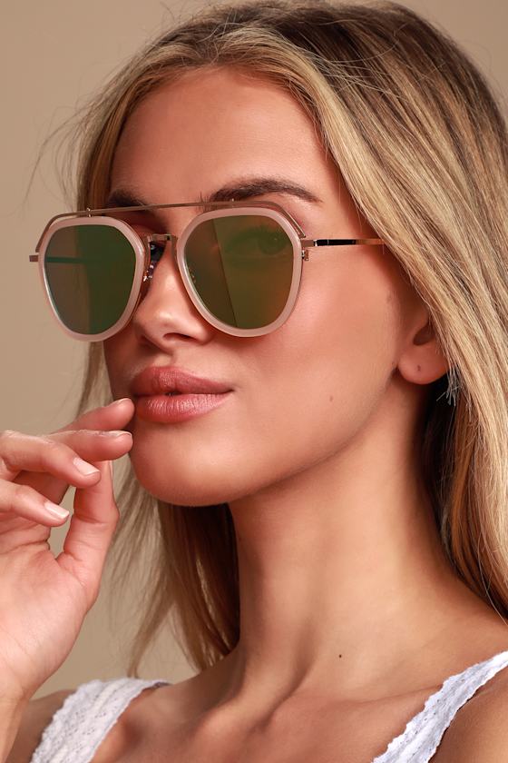Culebra Pink Aviator Sunglasses 1