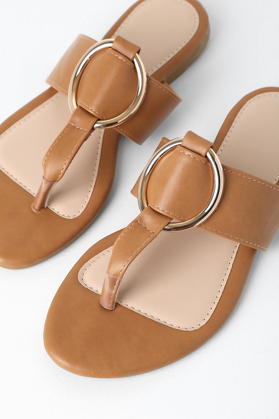 tan thong sandals