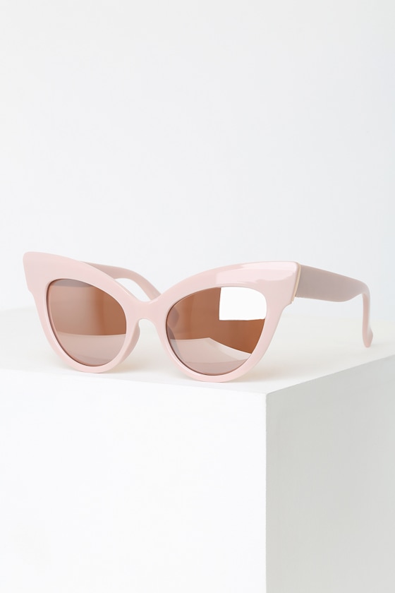 Chick Flick Pink Cat-Eye Sunglasses 2