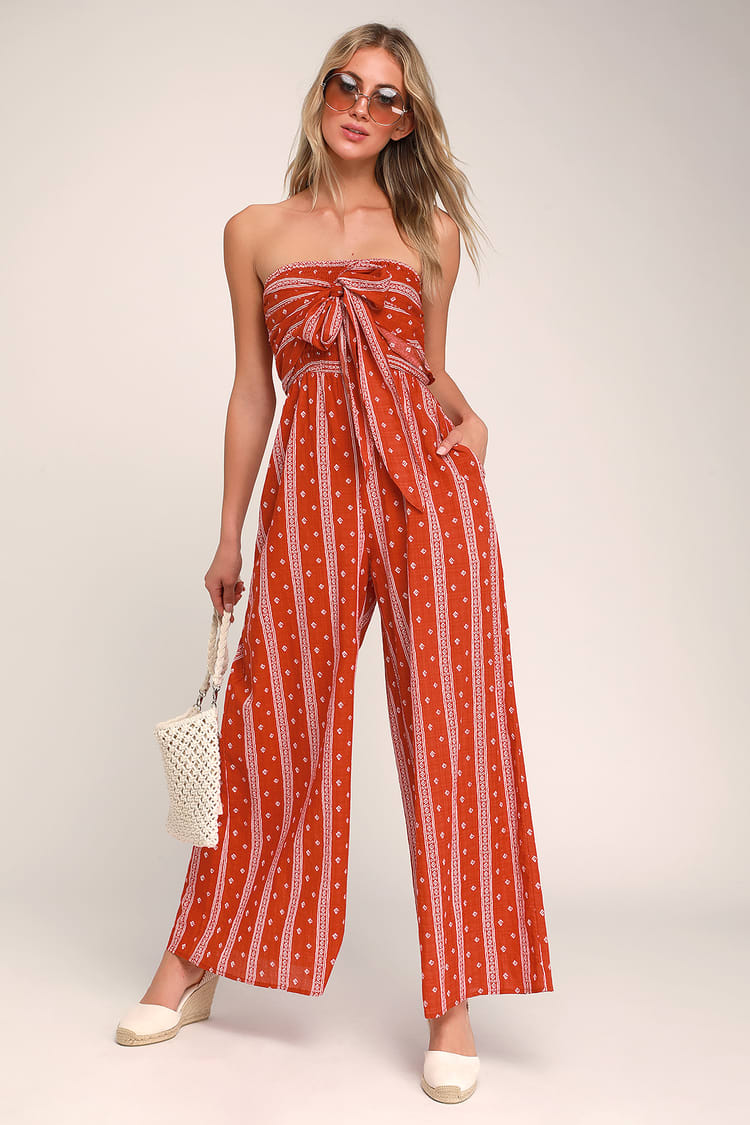 The cutest red jumpsuit for spring and summer #justpostedblog #ShopStyle  #shopthelook #MyShopStyle …