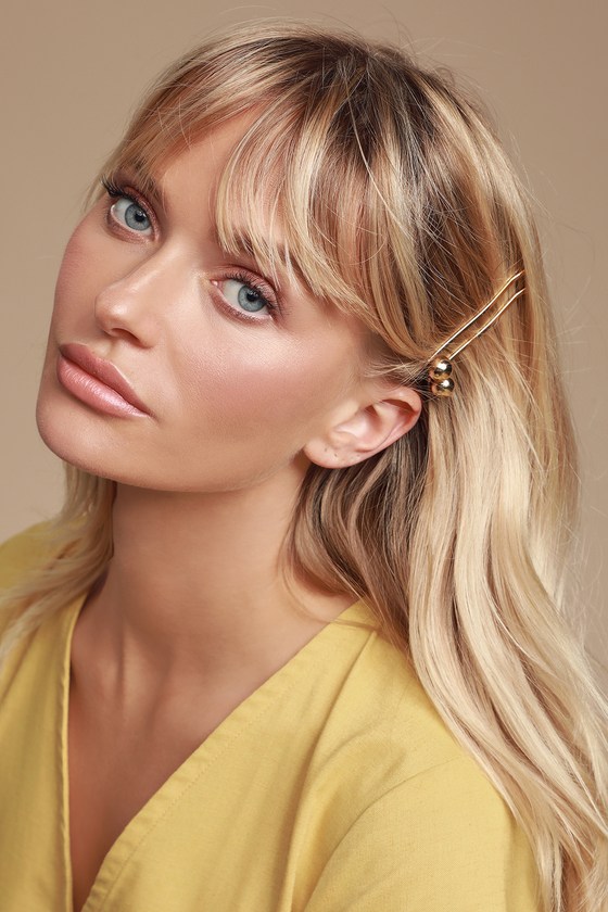 Cute Gold Bobby Pins Hair Pins Hair Accessory