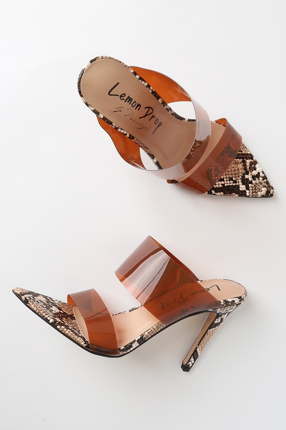 lemon high heels