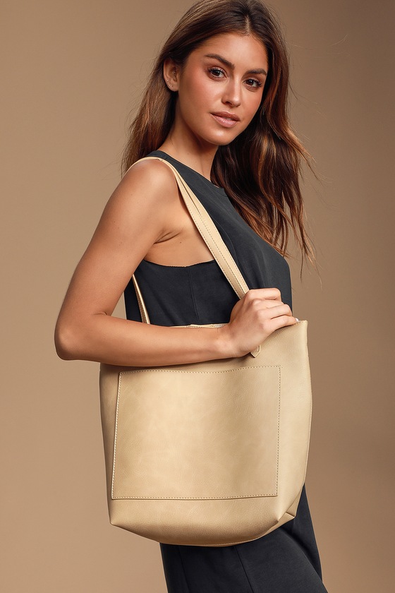 Chic Grey Tote - Vegan Leather Tote - Grey Tote Bag - Lulus