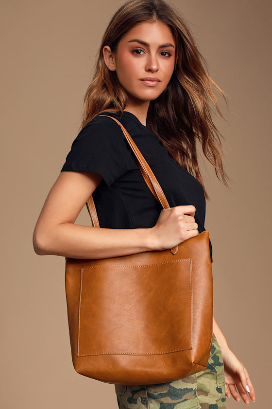 Boulevard Brown Tote 1