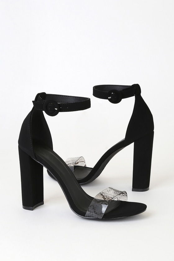 lulus black heels
