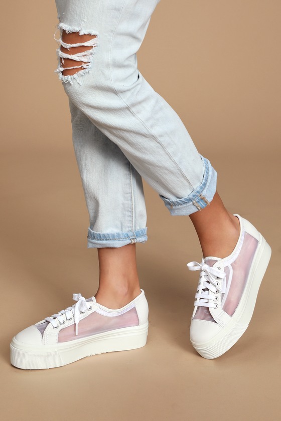 Buy > superga mesh sneakers > in stock