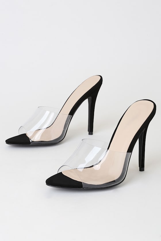 Giada Clear High Heel Sandals 1