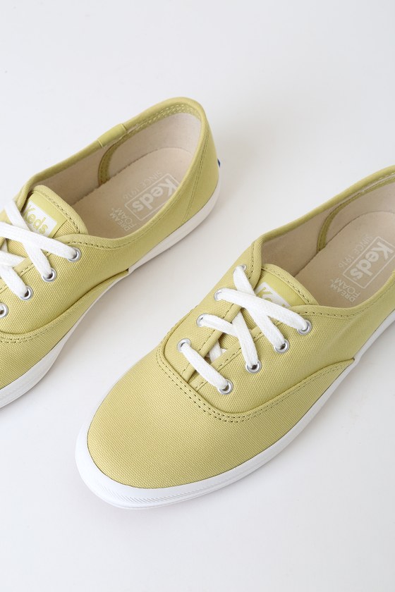 Keds Champion - Chartreuse Sneakers - Yellow Sneakers - Keds