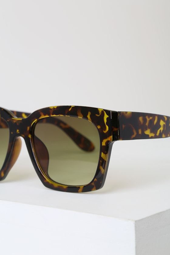 Cute Tortoise Sunglasses Square Sunglasses Tortoise Sunnies