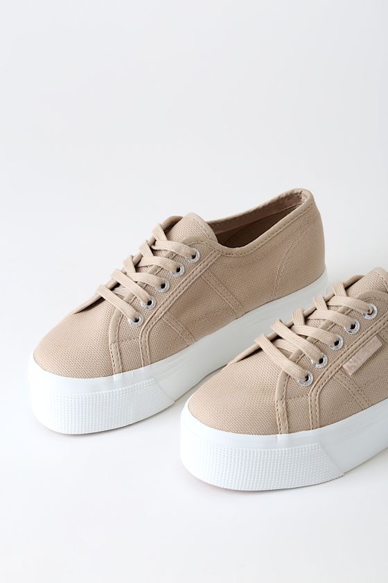 SUPERGA★2790 PLATFORM★プラットフォーム★ベージュ系 2790 Platform Sneakers Beige Natural Avorio | Superga