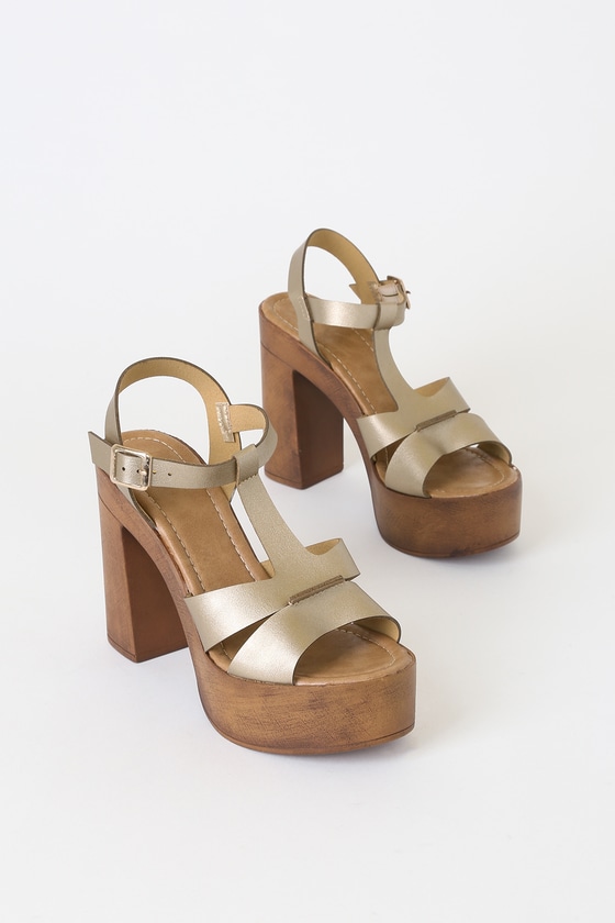 Amazon.com | AIMODOR Women Checkered Platform Pumps Chunky