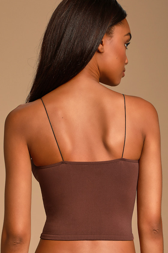 burgundy bralette top