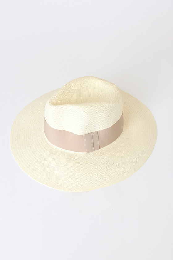 Chic Ivory Fedora Hat Woven Fedora Hat Hat Lulus