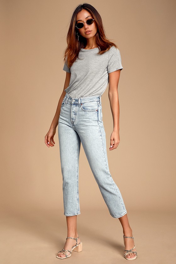 Levi's Wedgie Straight Jeans - Light 