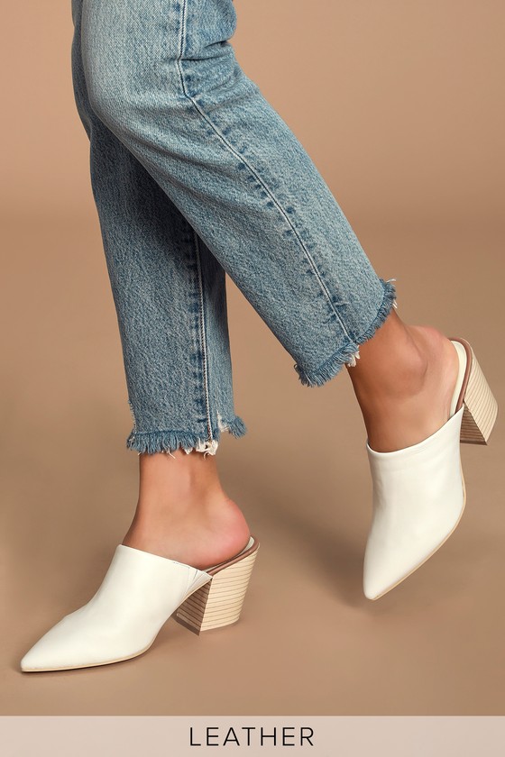 dolce vita pointed toe mules