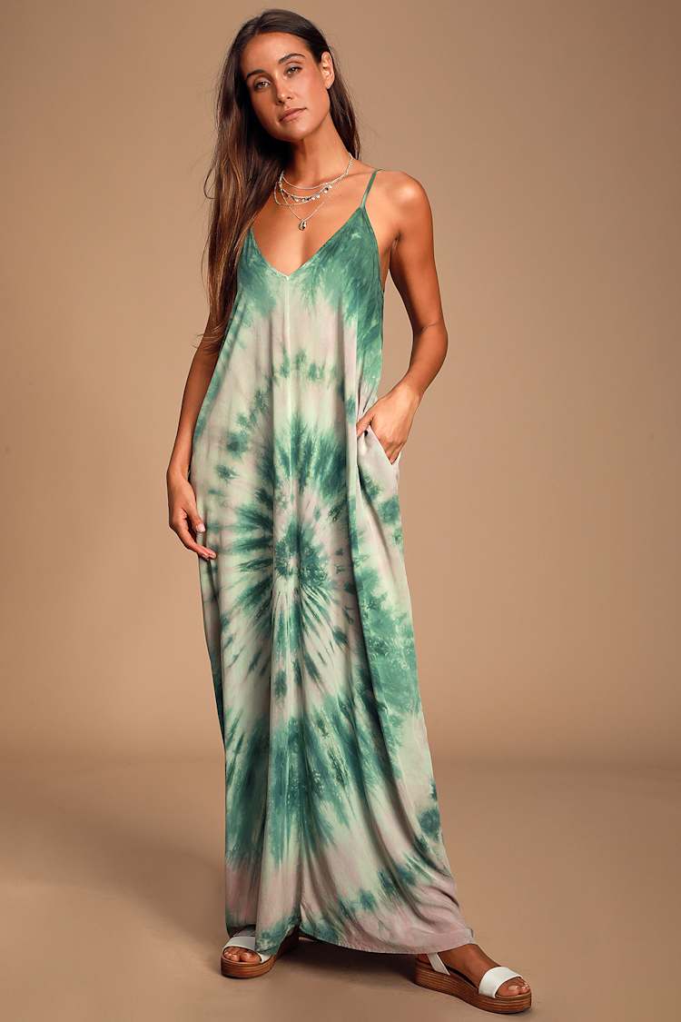 empire waist boho maxi dress White Lace High Waist Boho Maxi Dress Pink / S